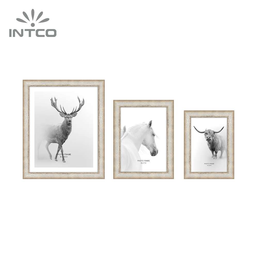 Intco picture frame moulding are available in multiple finishes